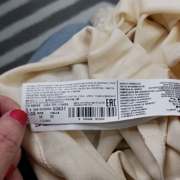 Nwt MNG SUIT  knitted top - Picture 6 of 6